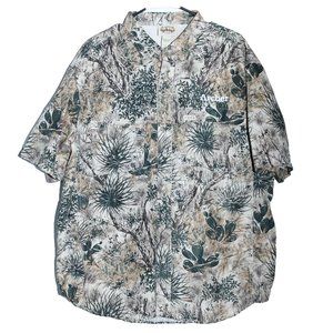 Vintage Y2K GameGuard MicroFiber Camo Hunting Shirt Large